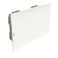 PRACTIBOX3 1R 12M FLUSH MOUNTING CABINET WHITE DOOR EARTH T. BLOCK thumbnail 1