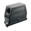HDC enclosures, Size: 8, Protection degree: IP66, IP68, IP69, in plugged condition, Plug housing, Clamping yoke connection, Standard, Size of cable entries: M 32 thumbnail 2