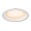 DOWNLIGHT V 150, slightly recessed cover white thumbnail 2