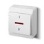HERMES 2-pole surface-mounted switch with backlight thumbnail 1