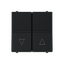 Switch blind control - 2M - Matt Black thumbnail 1