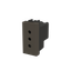 Socket outlet IT P11 10A - 1M - Anthracite thumbnail 2