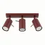 Ceiling lamp RING 3 burgundy thumbnail 1
