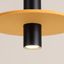 Pendant lamp PELTA 1 black/yellow thumbnail 3