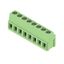 Printed circuit board terminals, 5.08 mm, Number of poles: 8, 90°, Solder pin length (l): 3.5 mm, tinned, Pale green, Clamping yoke connection, Clamping range, max. : 2.5 mm², Box thumbnail 2