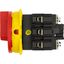 P3-100/EA/SVB Main switch, P3, 100 A, flush mounting, 3 pole, Emergency switching off function, With red rotary handle and yellow locking ring, Lockable in the 0 (O thumbnail 32