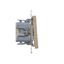 Intermediate switch with LED illumination without pictogram, (module), Simon 24, IP20/IP44, 10AX, white thumbnail 1