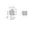 Stackable PCB terminal block 2.5 mm² Pin spacing 10/10.16 mm gray thumbnail 3