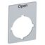 Single central plate with labeling field Busch-balance® SI thumbnail 6