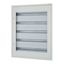 BF-UT-5/165-G-C Complete flush-mounted flat distribution board with window, grey, 33 SU per row, 5 rows, type C thumbnail 4
