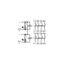 Relay module with universal mounting carrier Relay with 3 make contact thumbnail 3