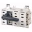 DDC-630/2 DC switch disconnector, 630 A, 2 pole, 2 N/O, 2 N/C, with grey knob, service distribution board mounting thumbnail 1