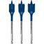 EXPERT Self Cut Speed Spade Drill Bit Set 2/22/25 mm 3-pc thumbnail 1