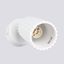 Elegant KARBON white wall lamp, adjustable arm, switch on the rosette thumbnail 4