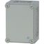 CI23E-125-RAL7035 Insulated enclosure, +knockouts, RAL7035, HxWxD=250x187.5x150mm thumbnail 4