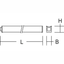 LINEDO, 84 W, 13000 lm, 850, aluminium, on/off Continuous line luminai thumbnail 4
