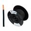 PVC Insulated Single Core Wire H07V-U 1.5mmý, black (coil) (The price is shown without markup on metals. Request a quote for accurate information) thumbnail 1