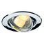 GU10 SP downlight, max. 50W, round, alu, chrome thumbnail 1