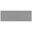Separator plate 2 mm thick oversized gray thumbnail 1