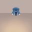 Ceiling lamp KARBON 3P azure thumbnail 6