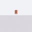 SURFACE-MOUNTED CYLINDRICAL CEILING TUBE CARBON IN RED OCHRE COLOUR thumbnail 12