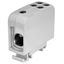 AL/CU universal rail-mounted terminal block ZGG1x70/4x16s grey thumbnail 1