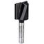 Straight bit, 1/4", D1 19 mm, L 19.6 mm, G 51 mm thumbnail 1