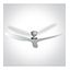 WHITE ABS ROD FAN 30W IP20 230V thumbnail 1