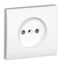SAF COV PLAT F/SINGLE PHASE SOCKET WHITE thumbnail 1