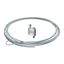QWT S 2 5M G Suspension wire with loop 2x5000mm thumbnail 1