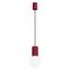 Pendant lamp HALO 1 burgundy thumbnail 1