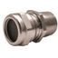 Cable Gland single sealing ATEX EXD Nickel Plated Brass 3/8NPT Metalli thumbnail 1