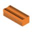 PCB plug-in connector, male header, closed side, THT solder connection, 5.00 mm, Number of poles: 30, 90°, Solder pin length (l): 3.2 mm, tinned, orange, Box thumbnail 4