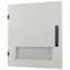 XSDMRV0611 Door to switchgear area, ventilated, right, IP30, HxW=600x1100mm, grey thumbnail 4