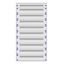 Distribution board insert KVN 60mm, 4-39K, 10-rows thumbnail 1