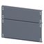 SIVACON, floor, closed, IP55, D: 400 mm, W: 400 mm, zinc-plated thumbnail 2