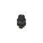 Knob selector, 2 positions black with marking thumbnail 2