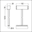 SUP2 TRACK U SUSPENSION TUBE KIT BK - Pendant tube suspension (set), black thumbnail 2