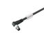 Sensor/actuator line, M8, Number of poles : 5, 5 m, pin, 90&deg;, Shielded: No, LED: No, Sheath material: PUR, Halogen: No thumbnail 1