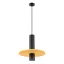 Pendant lamp PELTA 1 black/yellow thumbnail 1