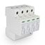 Surge arrester B+C 4P (T1+T2 AC) 8kA BY7-8 thumbnail 1