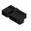 PCB plug-in connector, male header, closed side, Middle flange, THT solder connection, 7.62 mm, Number of poles: 5, 90°, Solder pin length (l): 3.5 mm, tinned, black, Box thumbnail 4