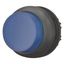 M22S-DRLH-B Illuminated pushbutton actuator, RMQ-Titan, Extended, maintained, Blue, Blank, Bezel: black thumbnail 2