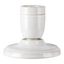 Ceiling / Wall Lamp Porcelain S E27 White thumbnail 1