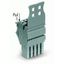1-conductor female connector Push-in CAGE CLAMP® 4 mm² gray thumbnail 1