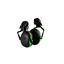 3M™ PELTOR™ Earmuffs, Green, Helmet Mounted, X1P5E thumbnail 2
