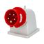 Plug 16A/400V 5-pole IP44 built-in angle thumbnail 1