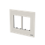 Frame - 2-gang / 3+3-modules - ABB logo - Dune thumbnail 2