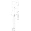 Air-term. rod D 40/16/10mm Al L 5000 mm with earthing clamp and KS con thumbnail 2