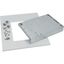 XMIX16/3__/04/06/F__/E+O/D Mounting kit, for IZMX16, 3p, fixed mounted design, WxD=425x600mm, +door, grey thumbnail 5